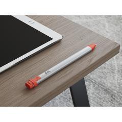 Lápiz inalámbrico logitech crayon para ipad/ naranja - Imagen 10