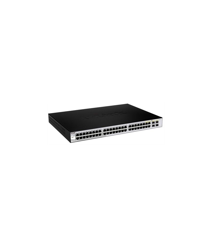 D-link web smart dgs-1210-48 - switch  - managed - 48 puertos - ethernet, fast ethernet, gigabit ethernet - 10base-t, 100base-tx