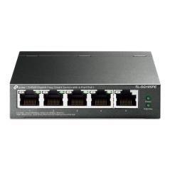 TP-LINK TL-SG105PE switch No administrado L2 Gigabit Ethernet (10/100/1000) Energía sobre Ethernet (PoE) Negro - Imagen 1