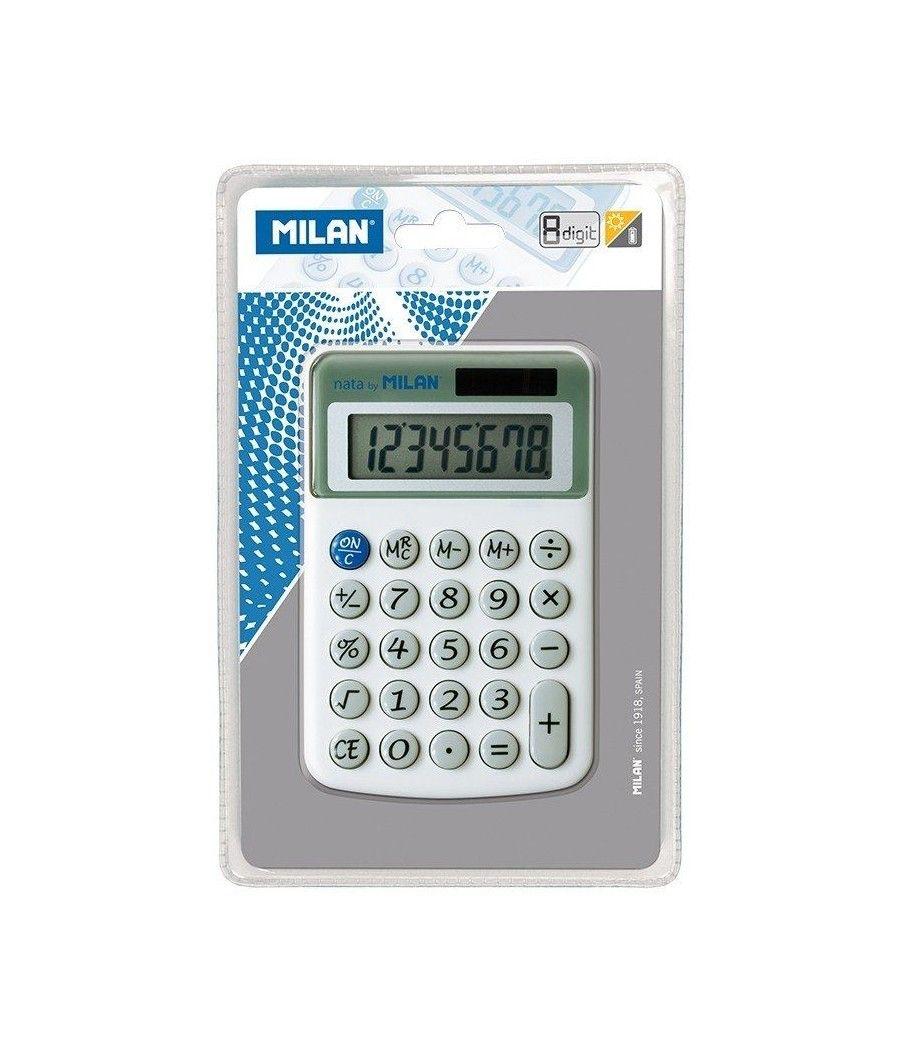 Calculadora milan 40918bl/ gris - Imagen 2