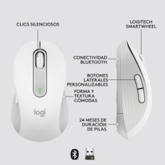 Logitech Signature M650 ratón mano derecha RF inalámbrica + Bluetooth Óptico 2000 DPI - Imagen 5