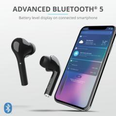 Auriculares bluetooth trust nika touch con estuche de carga/ autonomía 6h/ negros - Imagen 6