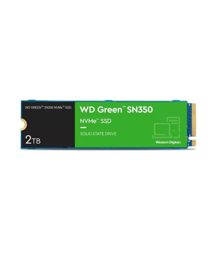WD Green SN350 WDS200T3G0C SSD 2TB PCIe NMVe 3.0 - Imagen 1