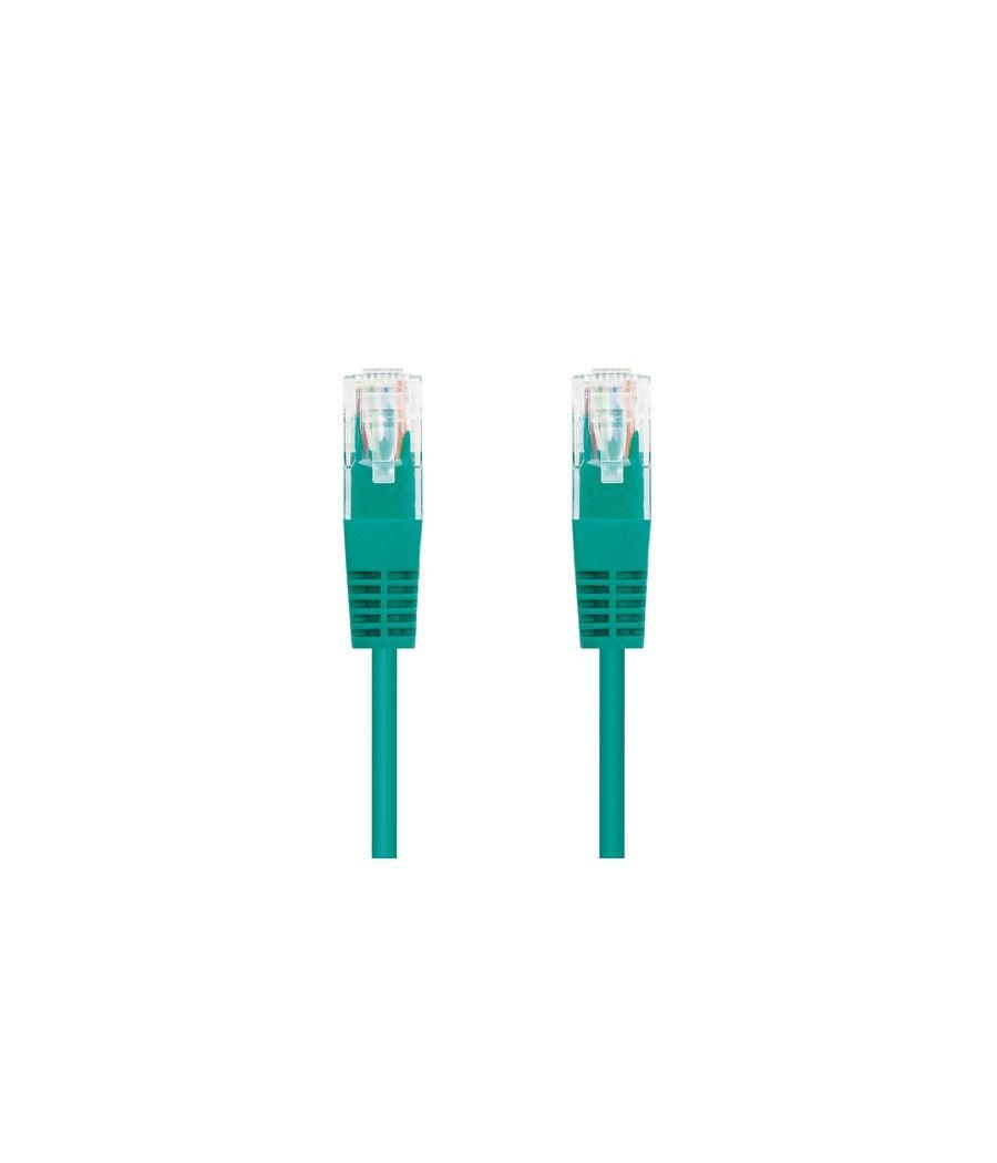 Cable de red rj45 utp nanocable 10.20.0400-l25-gr cat.6/ 25cm/ verde - Imagen 2