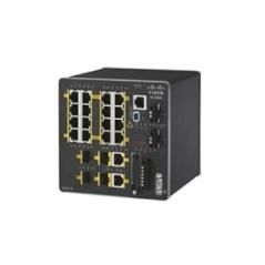Cisco IE-2000-16TC-G-L switch Gestionado Fast Ethernet (10/100) Negro - Imagen 1