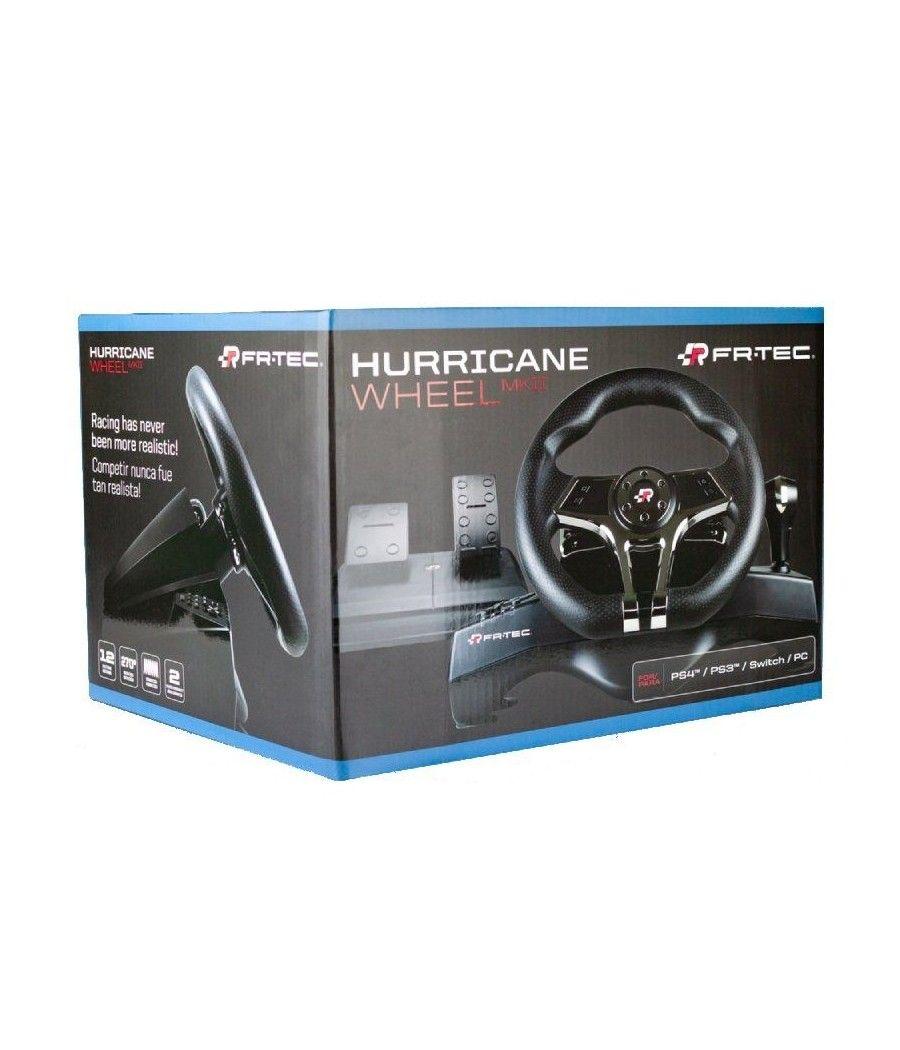 Volante con pedales blade fr-tec hurricane wheel mkii - Imagen 2