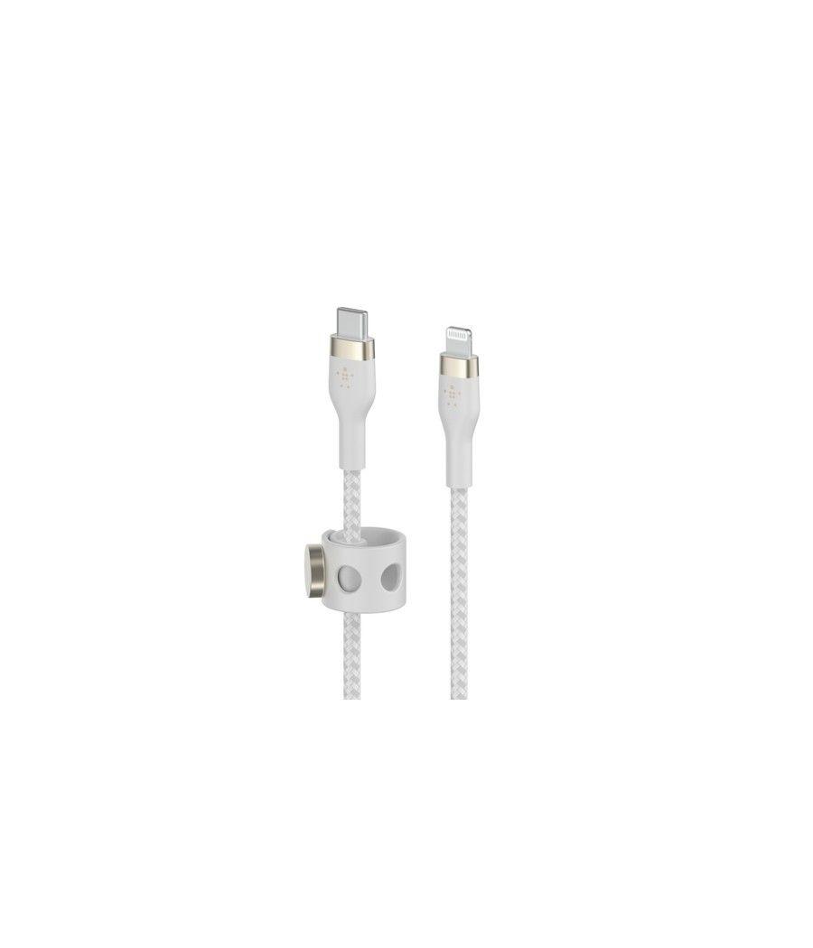 Usb-c to ltg_braid silic 1m white - Imagen 2