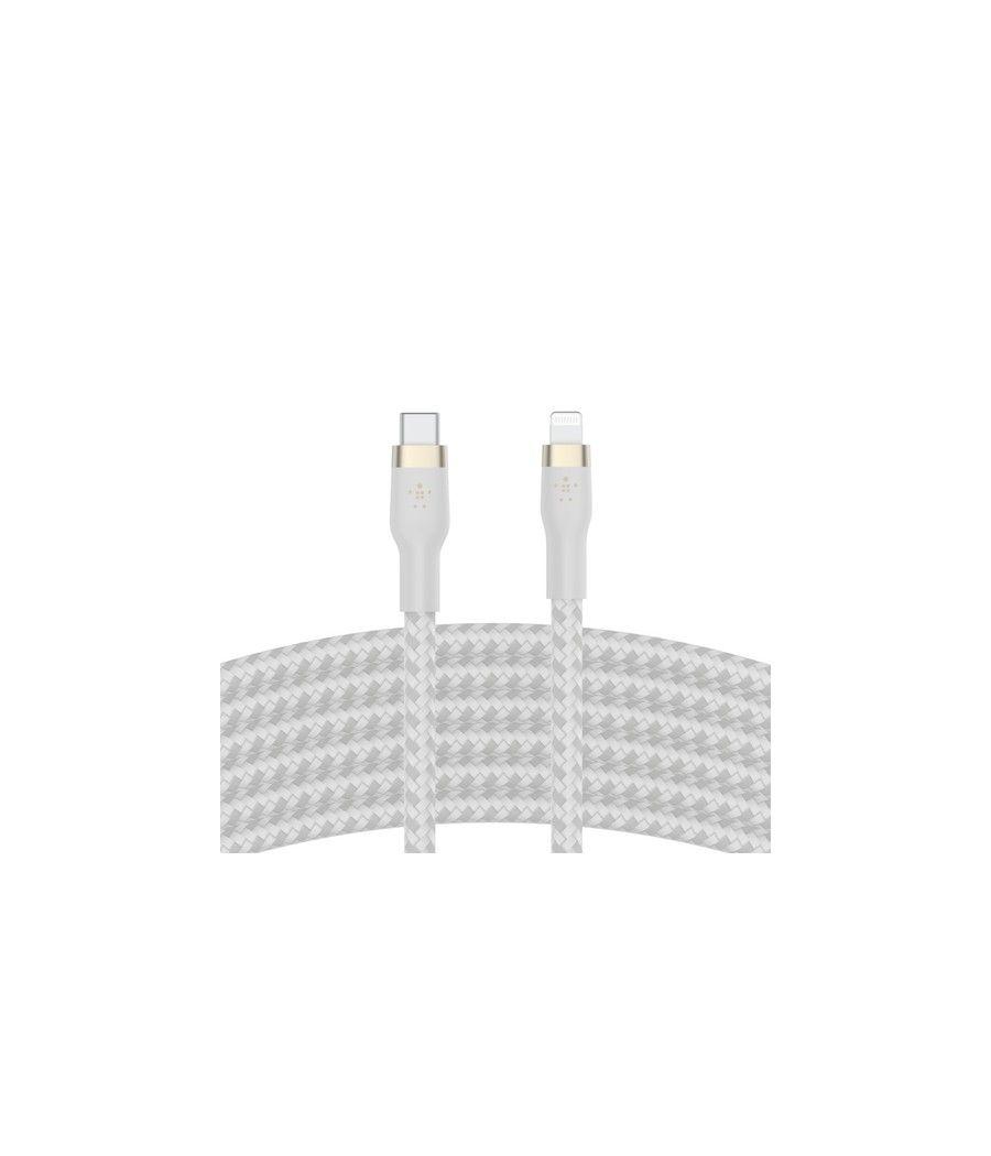 Usb-c to ltg_braid silic 1m white - Imagen 3