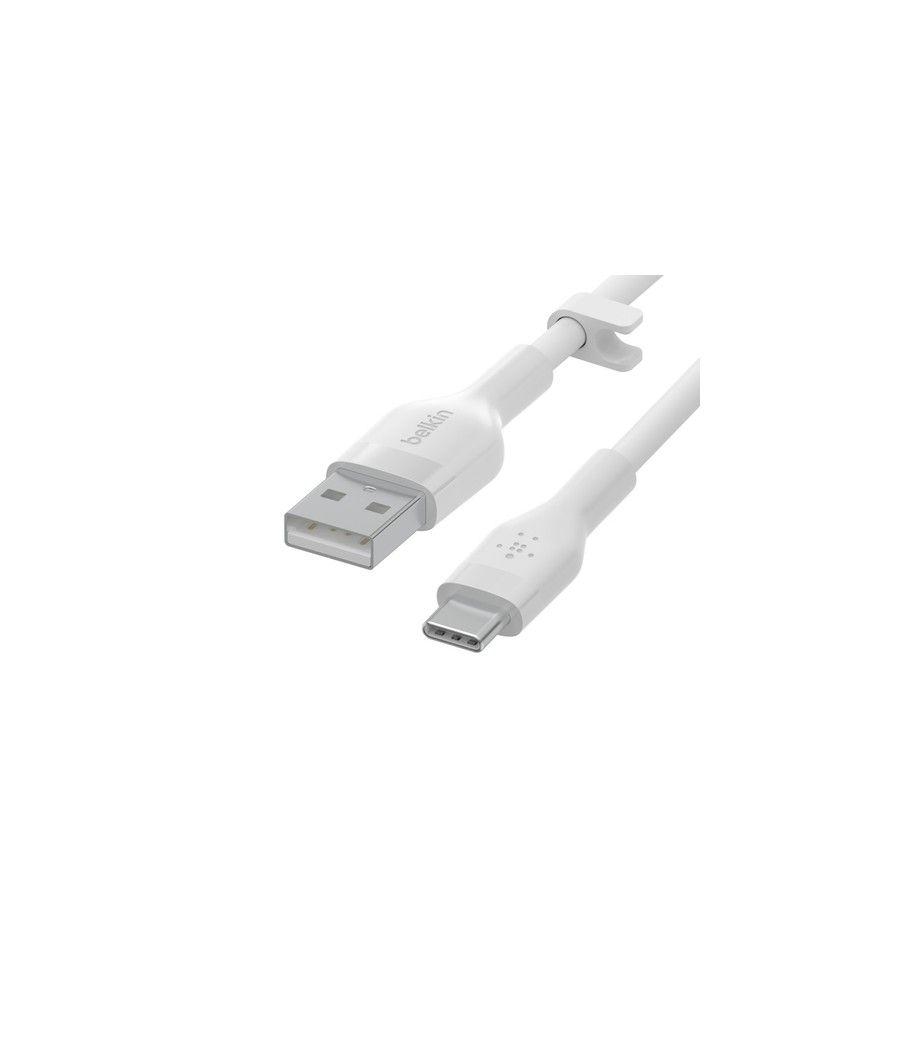 Usb-a to usb-c_silicon 1m white - Imagen 4