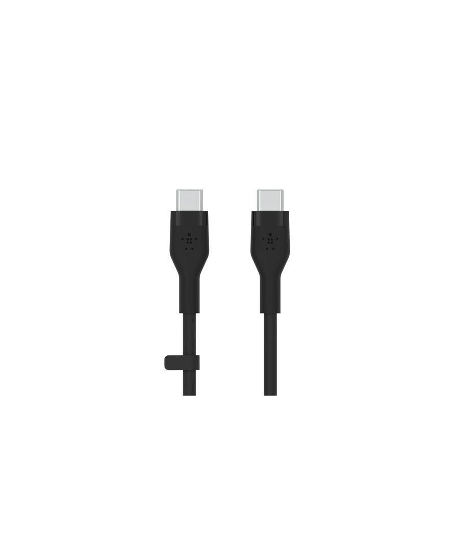 Usb-c to usb-c 2.0_silic 3m black - Imagen 1