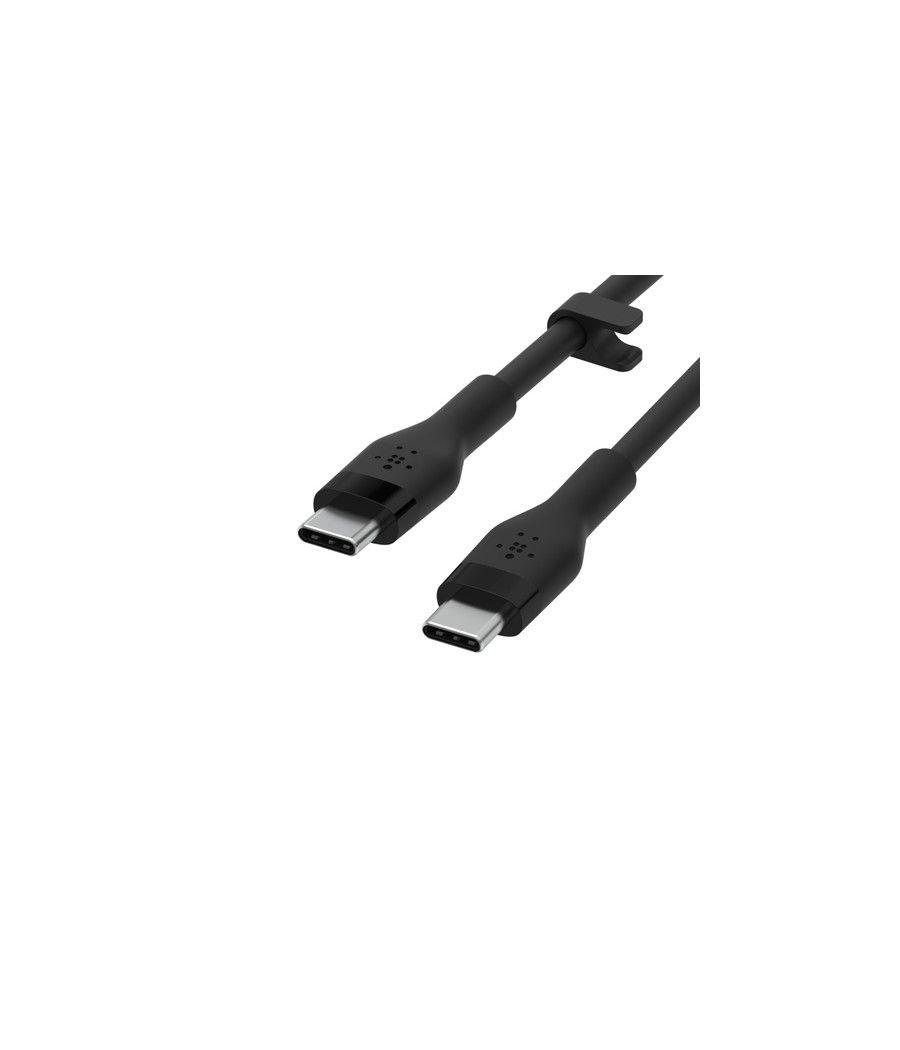 Usb-c to usb-c 2.0_silic 3m black - Imagen 4