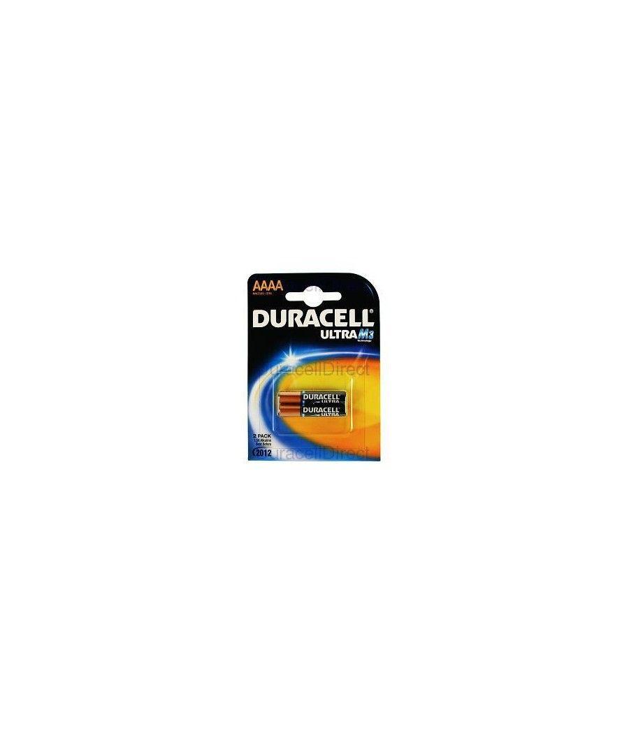 Pack de 2 pilas aaaa duracell ultra mx2500/ 1.5v/ alcalinas - Imagen 2