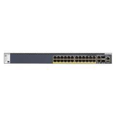 Netgear M4300-28G-PoE+ Gestionado L3 Gigabit Ethernet (10/100/1000) Energía sobre Ethernet (PoE) 1U Negro - Imagen 1