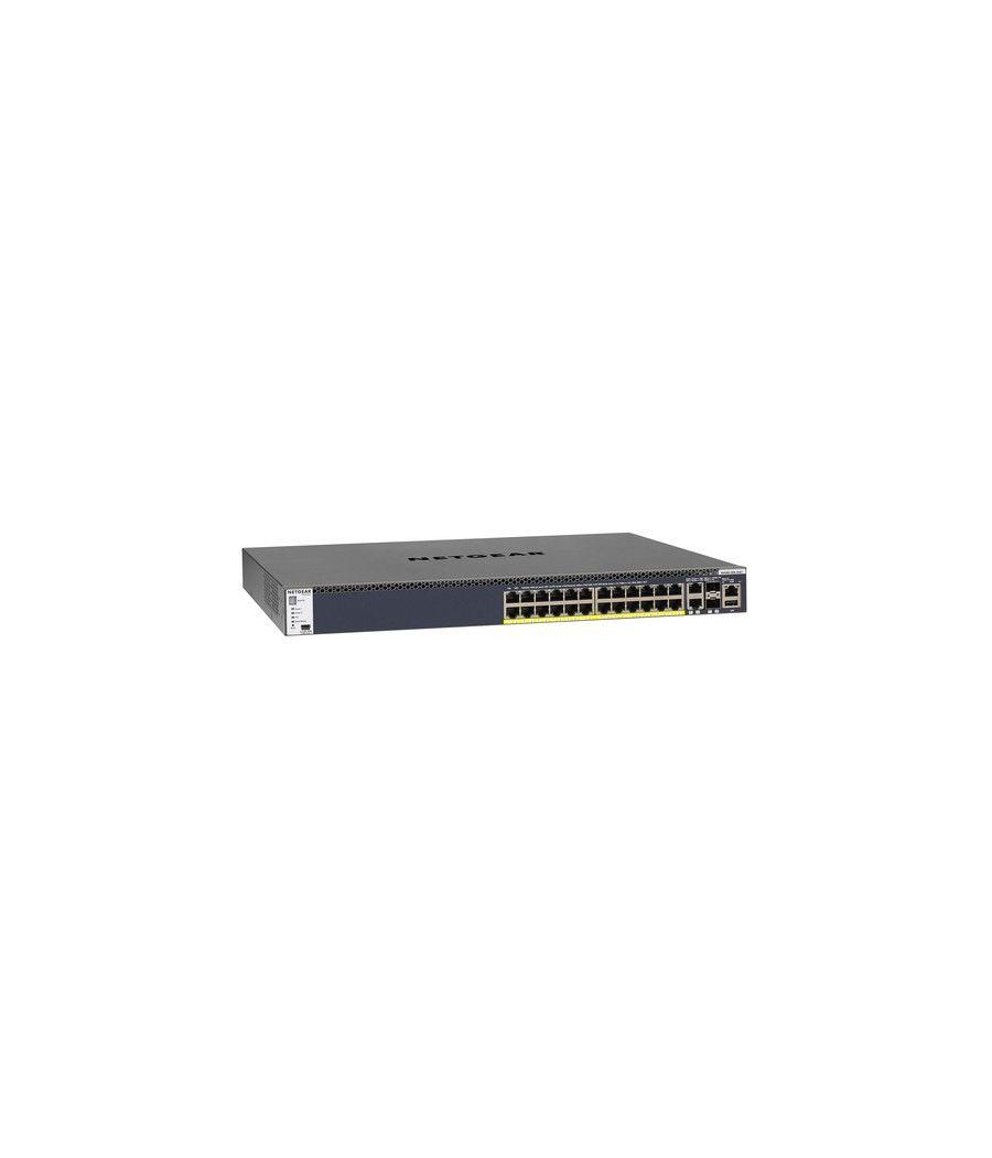 Netgear M4300-28G-PoE+ Gestionado L3 Gigabit Ethernet (10/100/1000) Energía sobre Ethernet (PoE) 1U Negro - Imagen 3