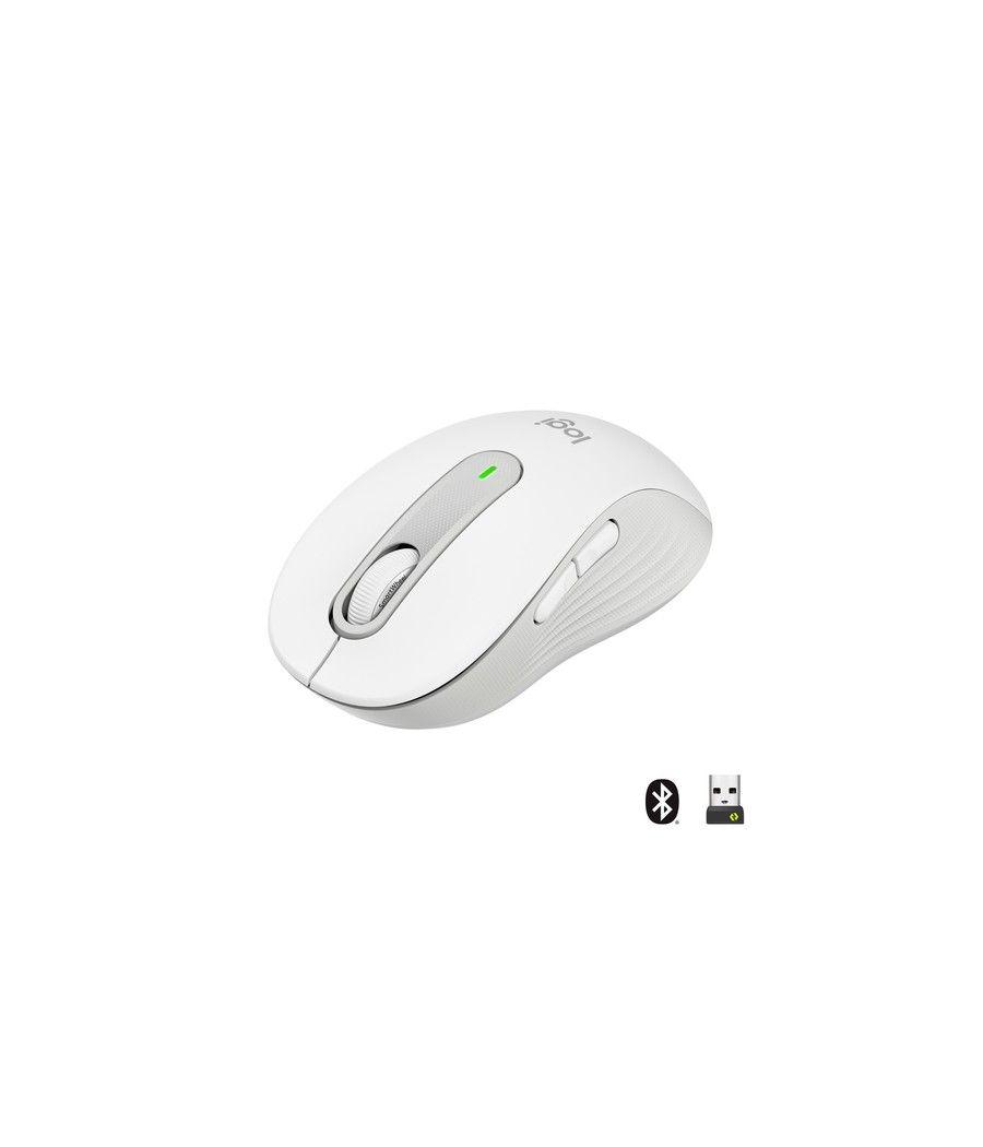 Logitech M650 BSN OFF WH ratón - Imagen 1