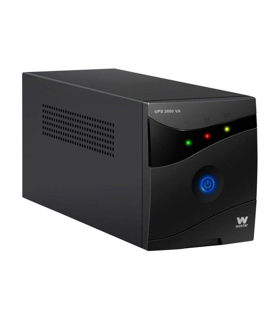 Sai línea interactiva woxter ups 650 va/ 650va-360w/ 2 salidas/ formato torre - Imagen 3