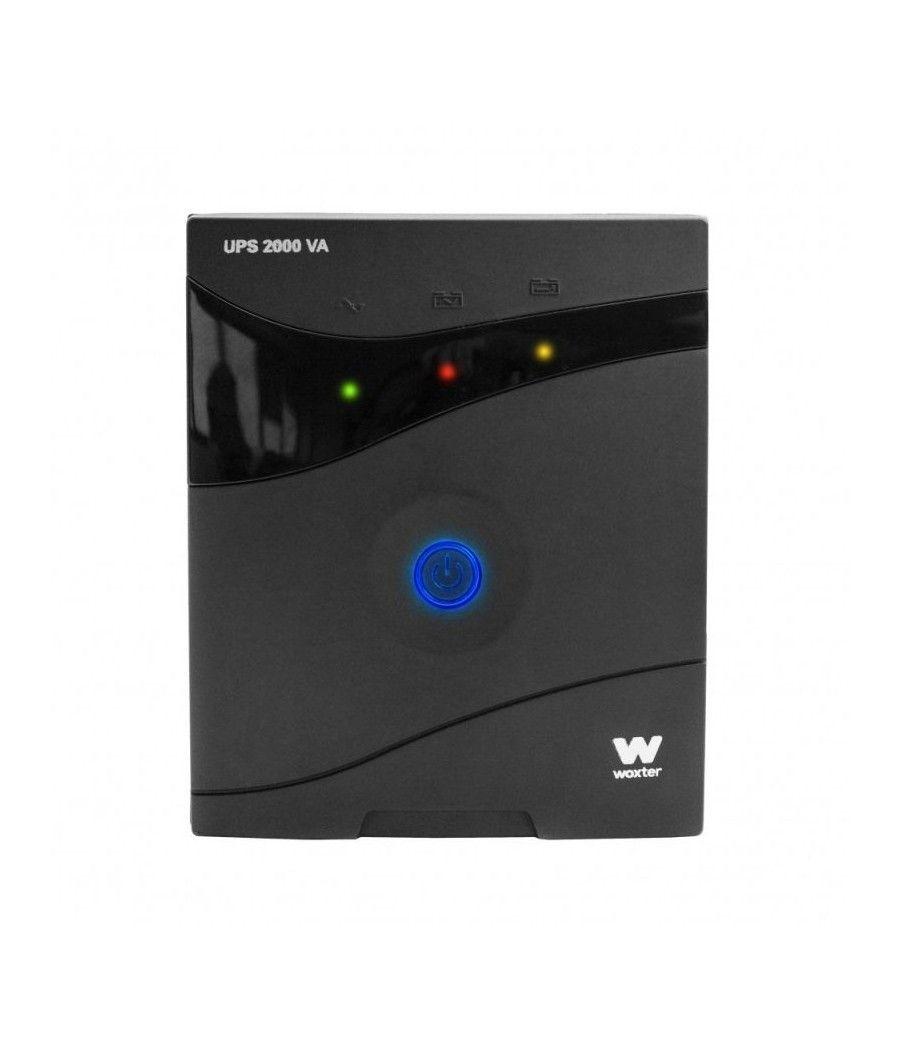 Sai línea interactiva woxter ups 800 va/ 800va-480w/ 2 salidas/ formato torre - Imagen 4
