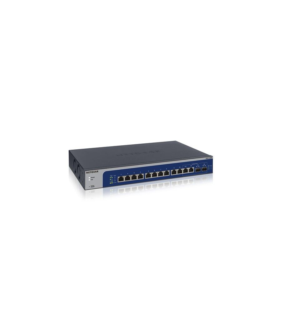 NETGEAR XS512EM Gestionado L2 10G Ethernet (100/1000/10000) 1U Azul, Gris - Imagen 1
