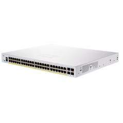 Cisco CBS350-48P-4G-EU switch Gestionado L2/L3 Gigabit Ethernet (10/100/1000) Plata - Imagen 1