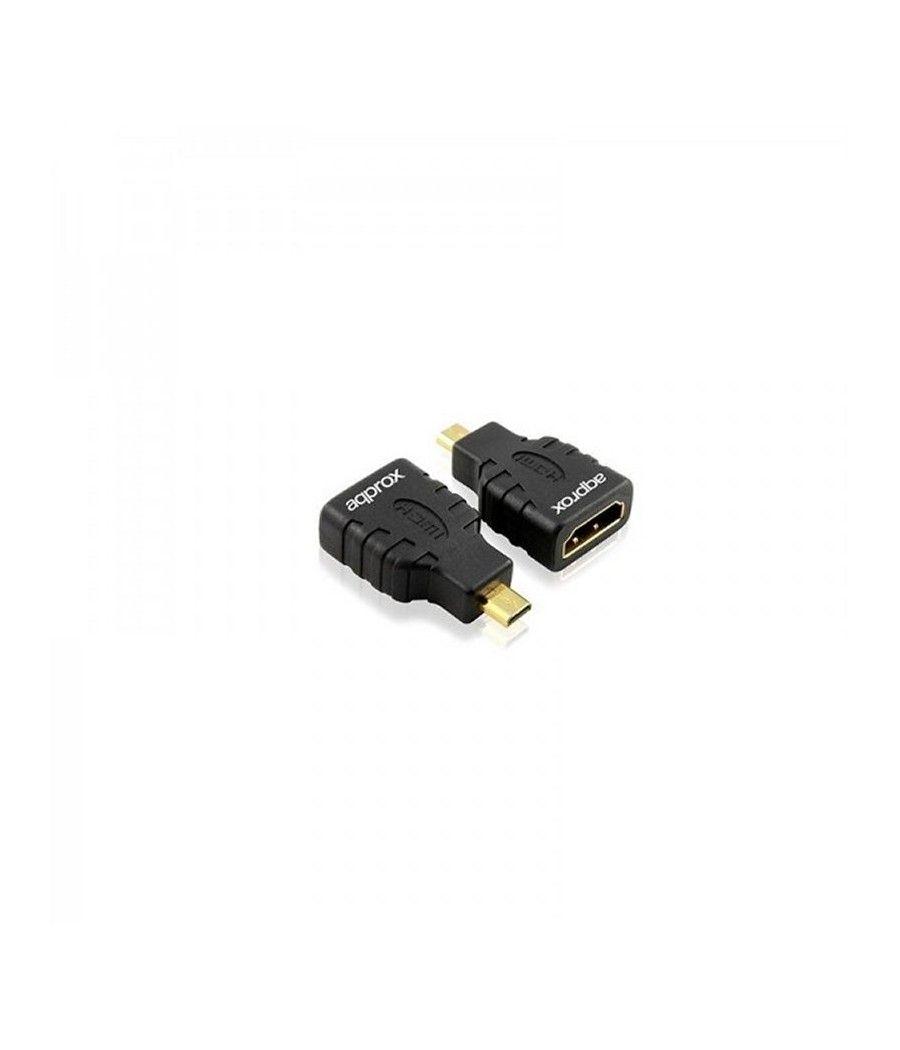 approx APPC19 Adaptador  HDMI a Micro HDMI - Imagen 1
