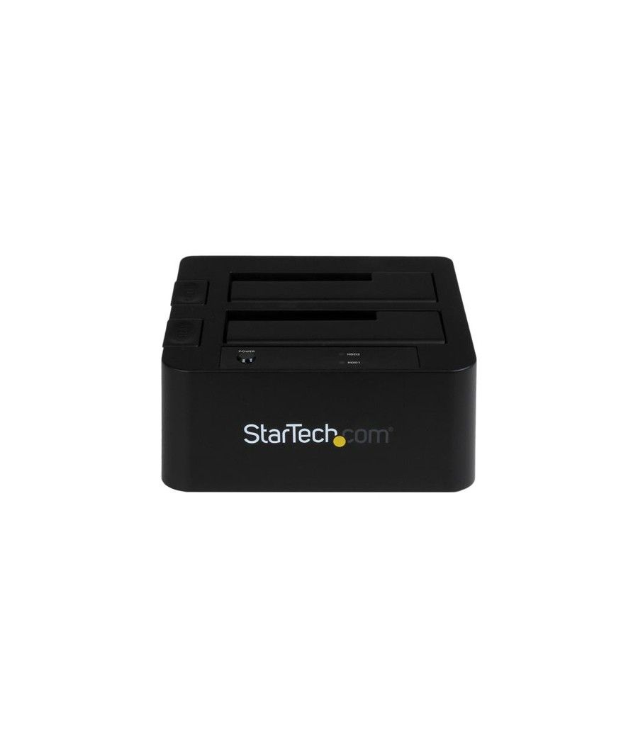 StarTech.com Docking Station eSATA USB 3.0 con UASP de 2 Bahías para Disco Duro o SSD SATA de 2,5 o 3,5 Pulgadas - Imagen 3