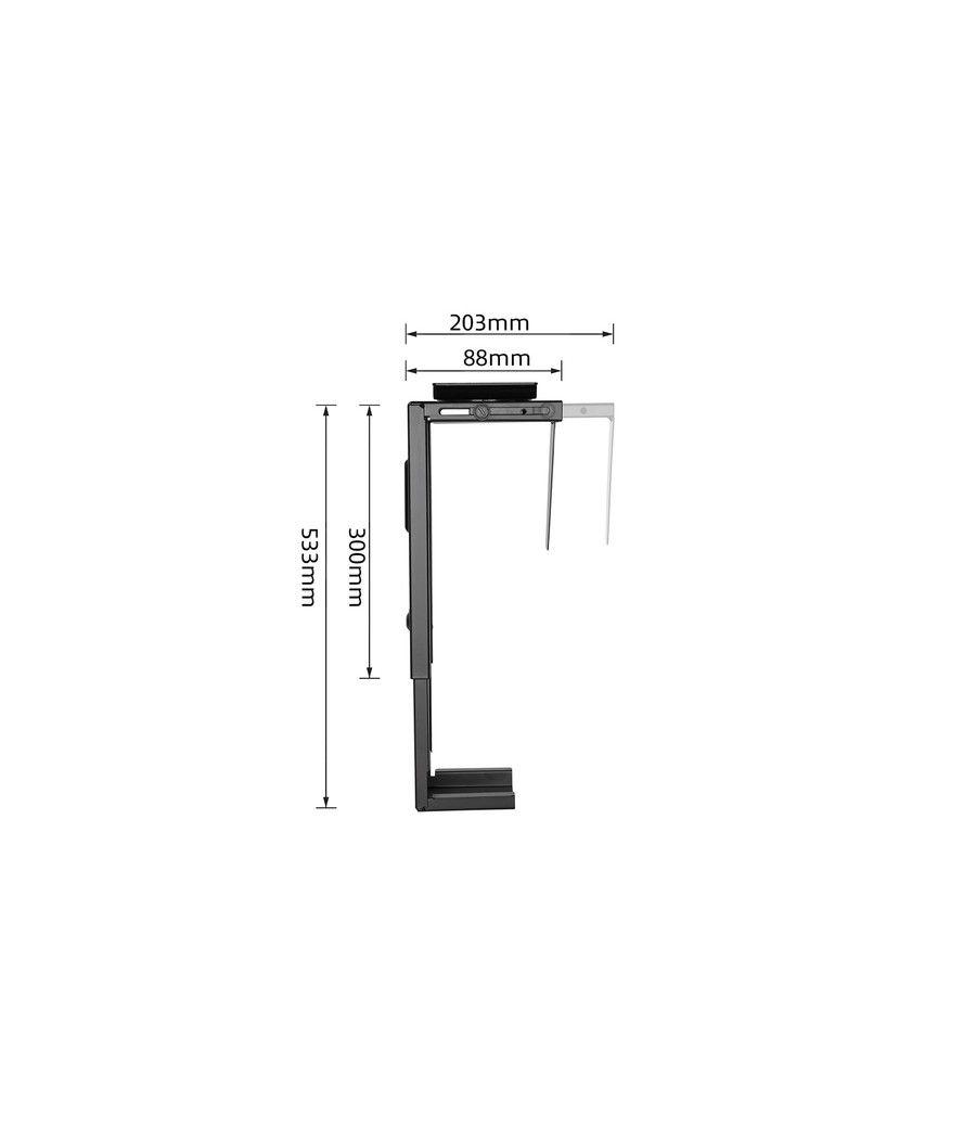 Ewent EW1293 Soporte Metalico CPU Escritorio - Imagen 6