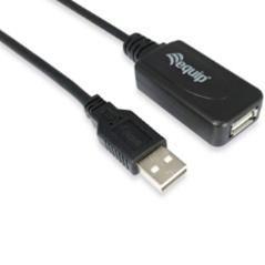 Cable usb 2.0 equip macho - hembra 10m - Imagen 1