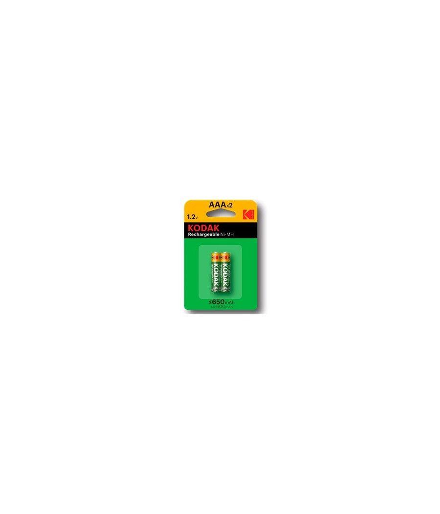 Blister pilas kodak recargables ni - mh aaa lr3 650mah -  blister 2 pilas - Imagen 1