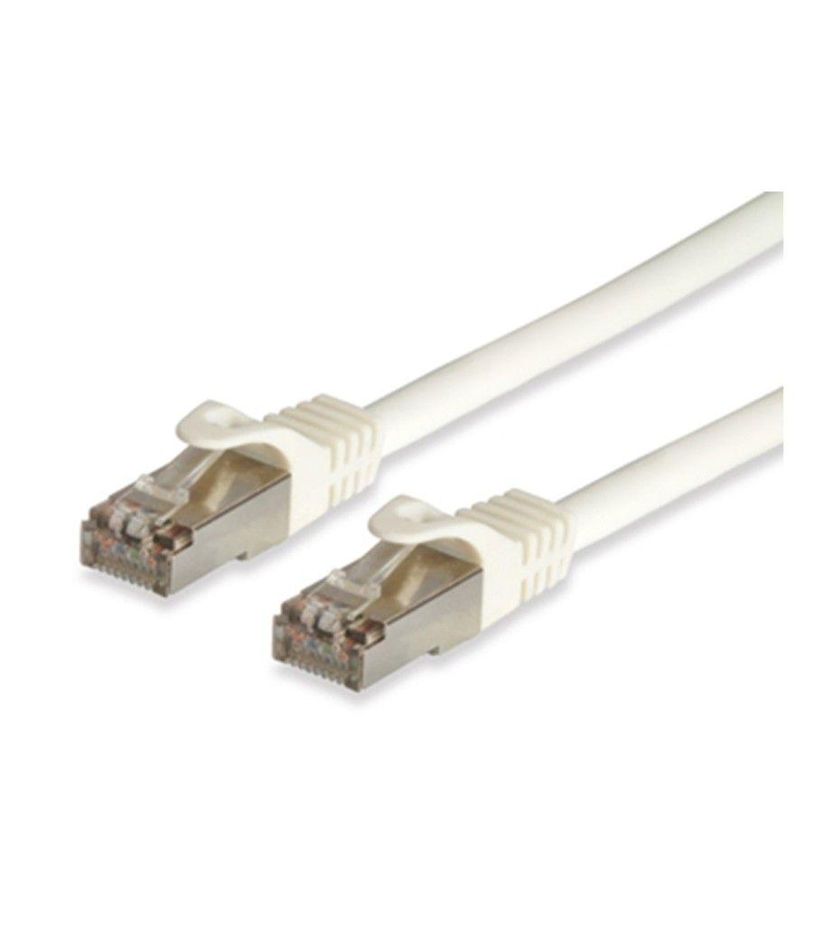 Cable red equip latiguillo rj45 s - ftp cat7 5m blanco - Imagen 1