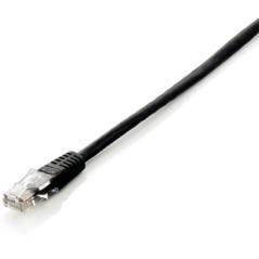 Cable red equip latiguillo rj45 u -  utp cat6 10m negro - Imagen 1