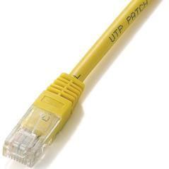 Cable red equip latiguillo rj45 u -  utp cat6 10m amarillo - Imagen 1