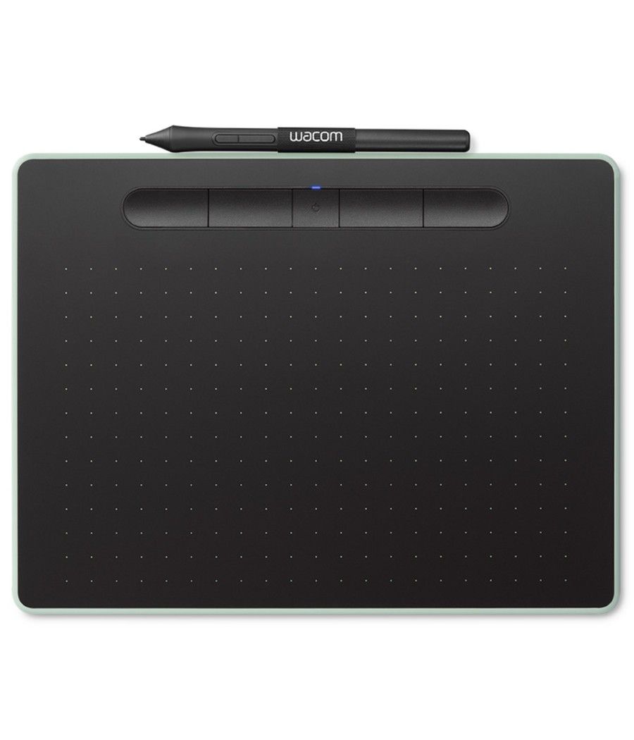 Tableta digitalizadora wacom intuos small ctl - 4100wle - s pistacho -  bluetooth - Imagen 1