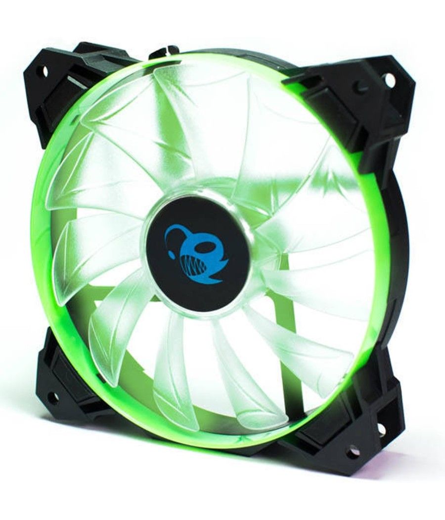 Ventilador gaming coolbox deepgaming deepwind led verde 120mm - Imagen 1