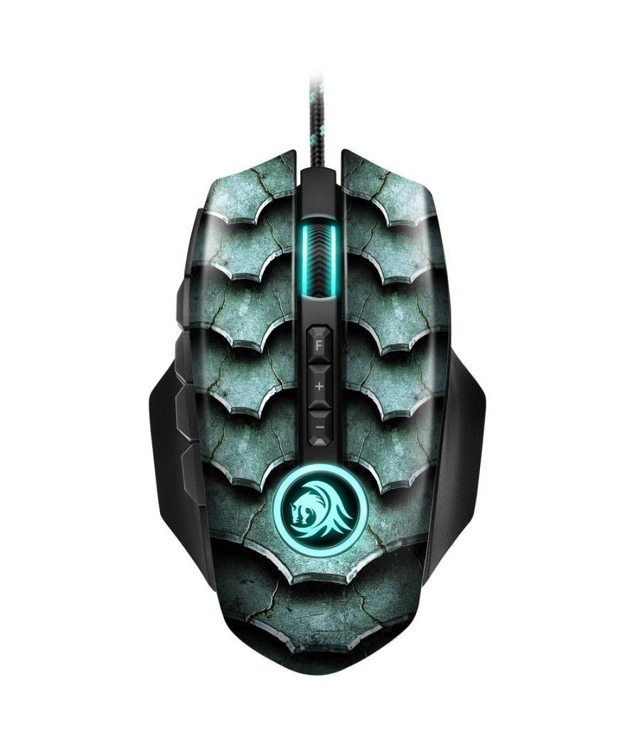 Raton sharkoon drakonia ii verde usb - Imagen 1