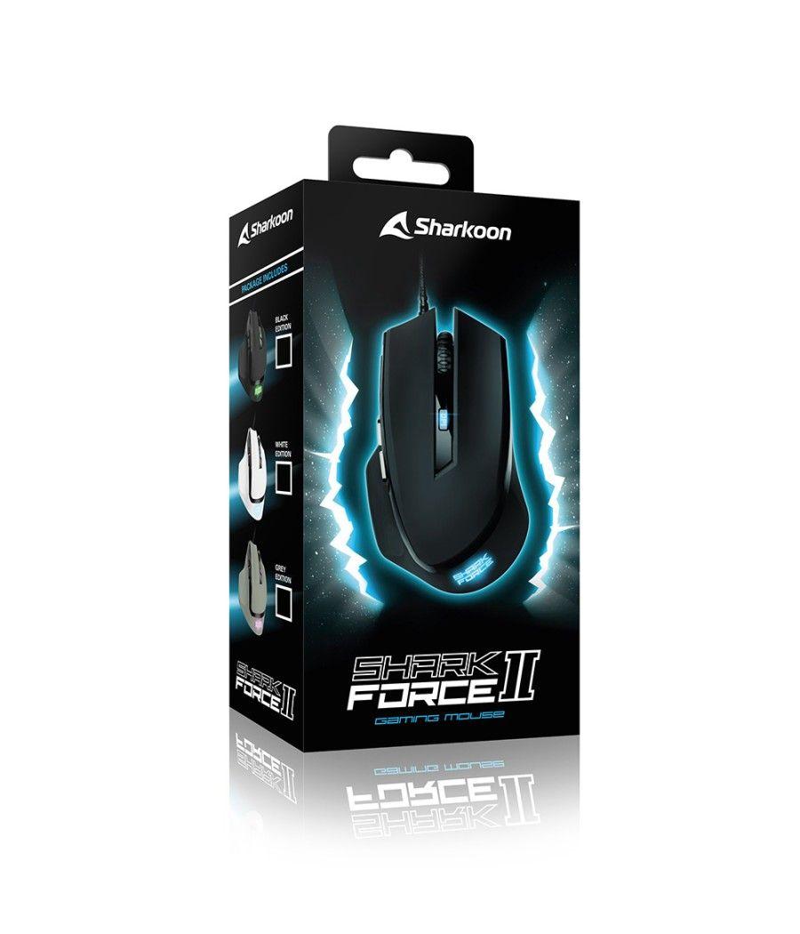 Raton sharkoon shark force ii negro usb - Imagen 1