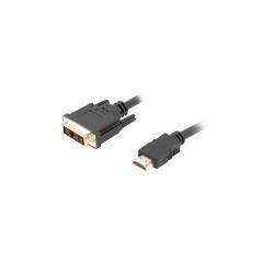 Cable hdmi lanberg macho - dvi - d 18+1 macho single link 3m negro - Imagen 1