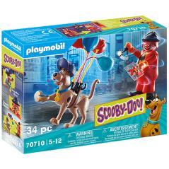 Playmobil scooby - doo! aventura con ghost clown - Imagen 1