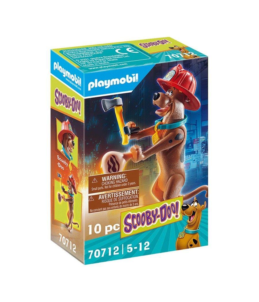 Playmobil scooby - doo! figura coleccionable bombero - Imagen 1