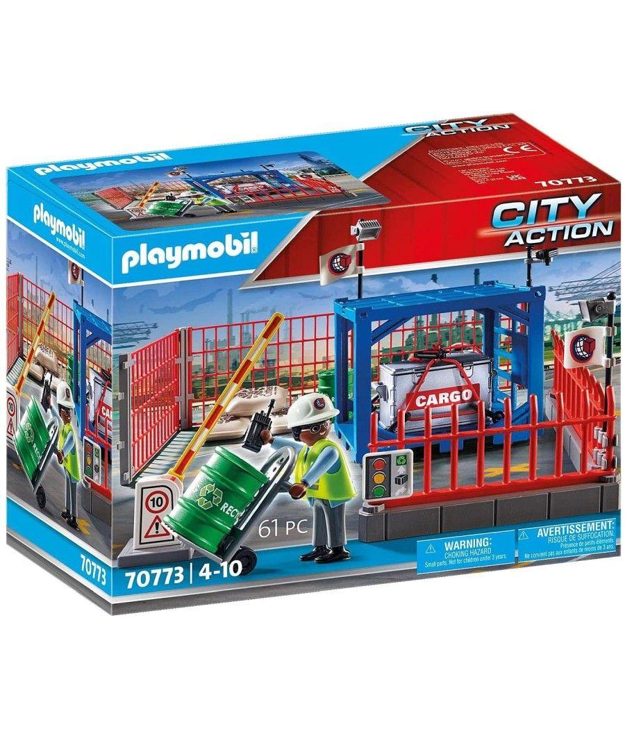 Playmobil deposito de carga - Imagen 1