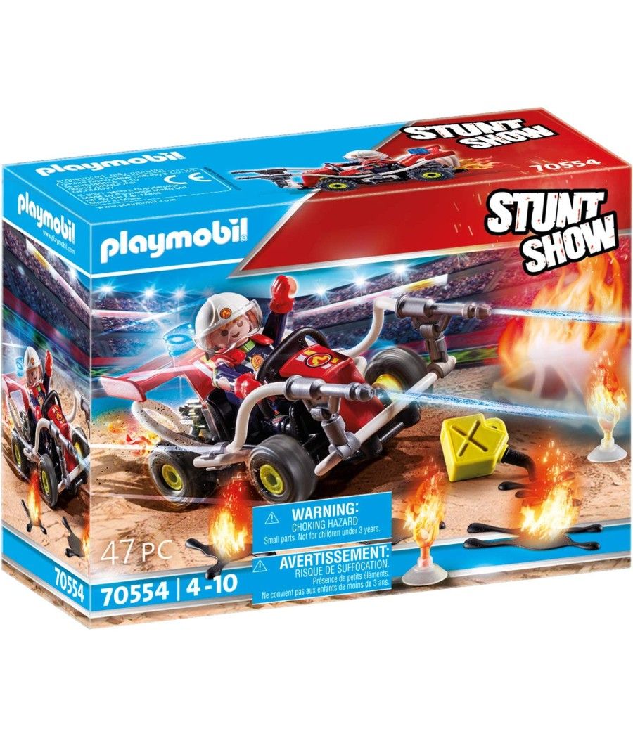 Playmobil stuntshow kart bombero - Imagen 1