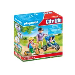 Playmobil ciudad mama con niños - Imagen 1