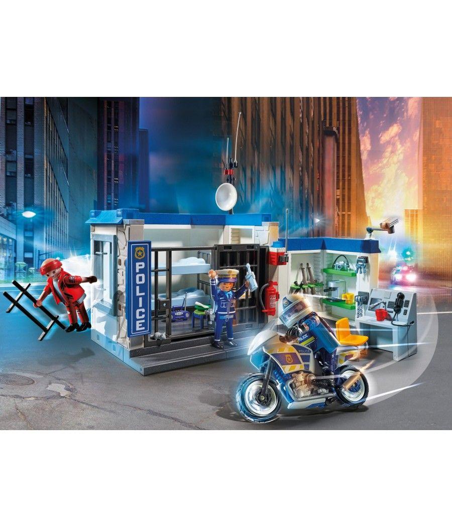 Playmobil ciudad policia escape de la prision - Imagen 1