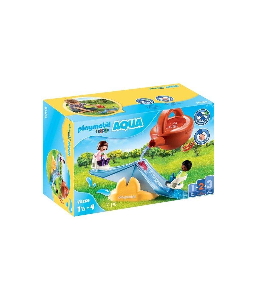 Playmobil aqua 1.2.3 balancin acuatico con regadera - Imagen 1