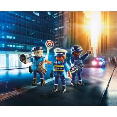 Playmobil ciudad set figuras policias - Imagen 1