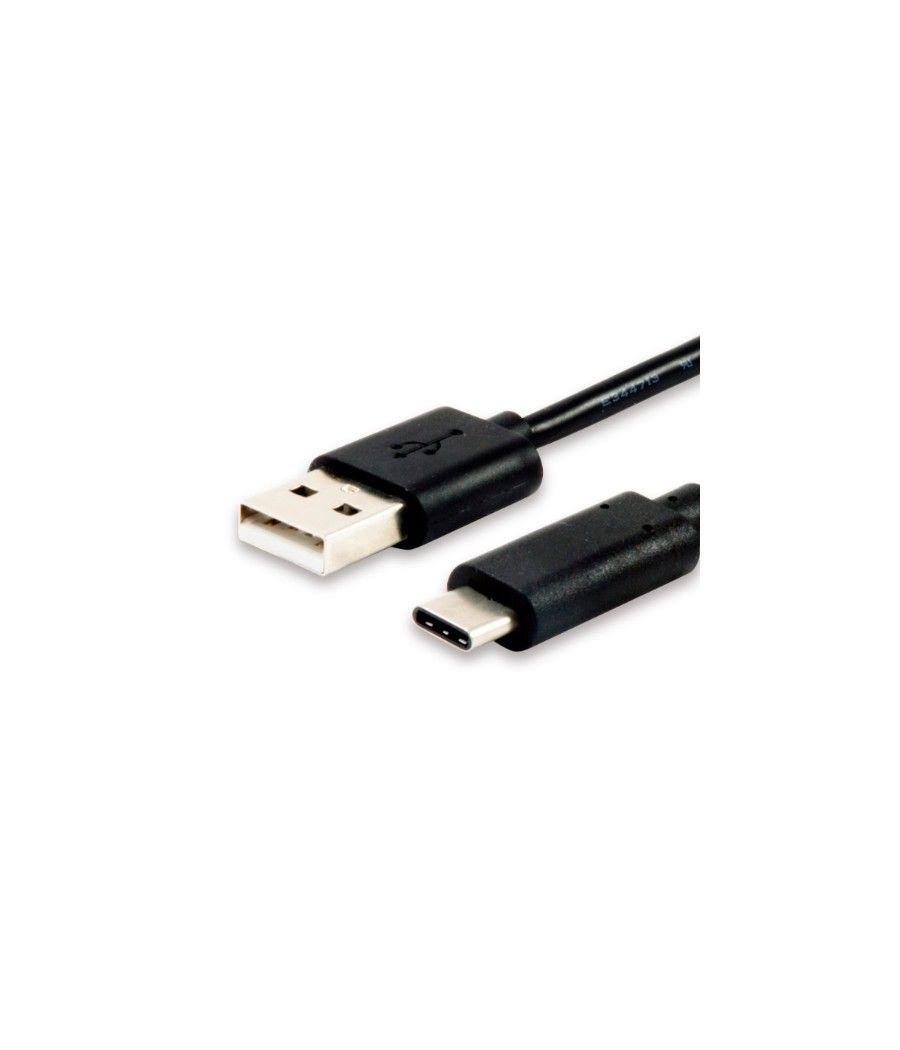 Cable equip usb 2.0 tipo a macho -  tipo c macho 1 m - Imagen 1