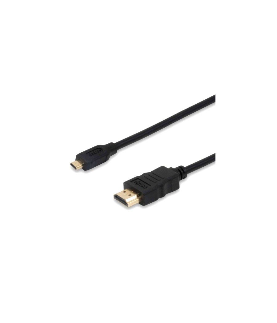Cable hdmi equip 1.4 high speed a micro hdmi 1m - Imagen 1