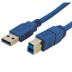 Cable equip usb 3.0 tipo a -  b  3m - Imagen 1