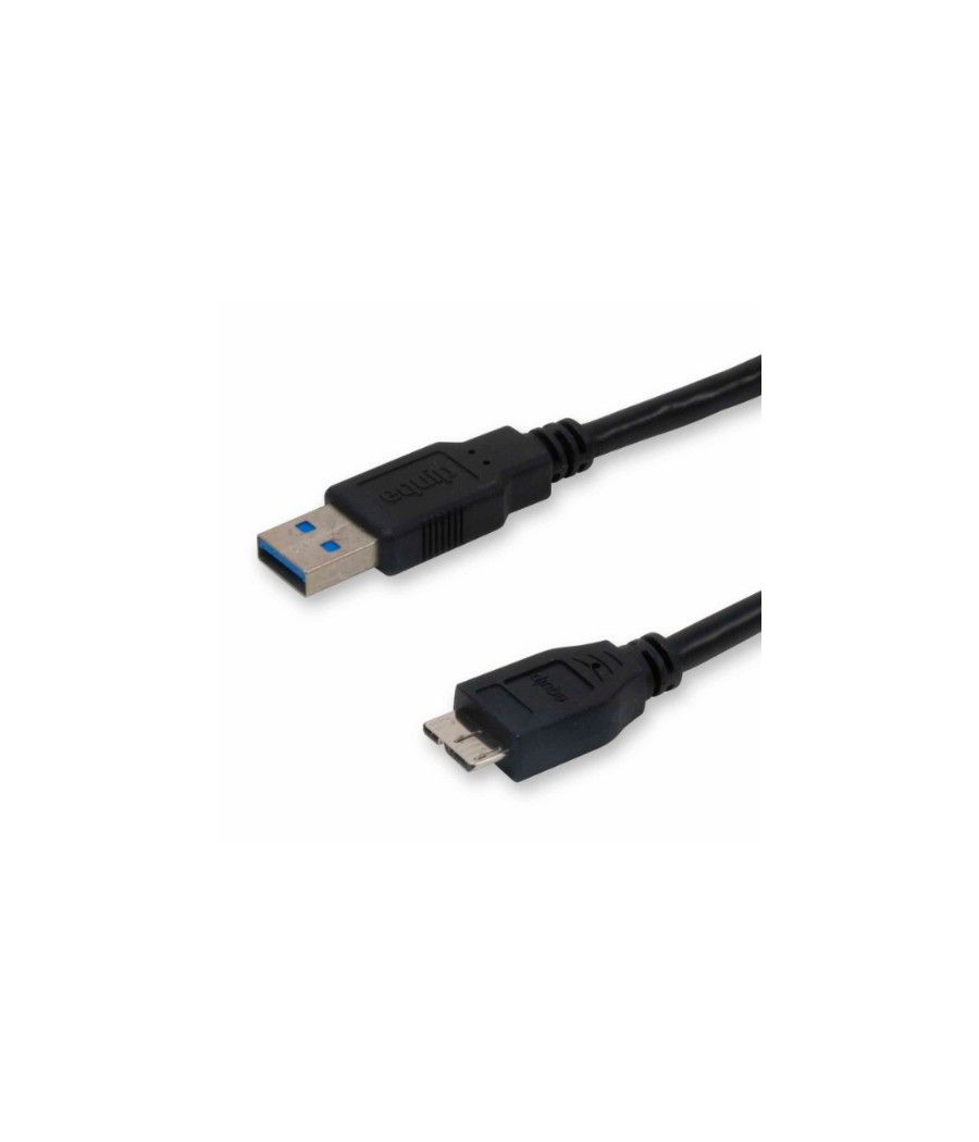 Cable equip usb 3.0 tipo a -  micro b 2m - Imagen 1