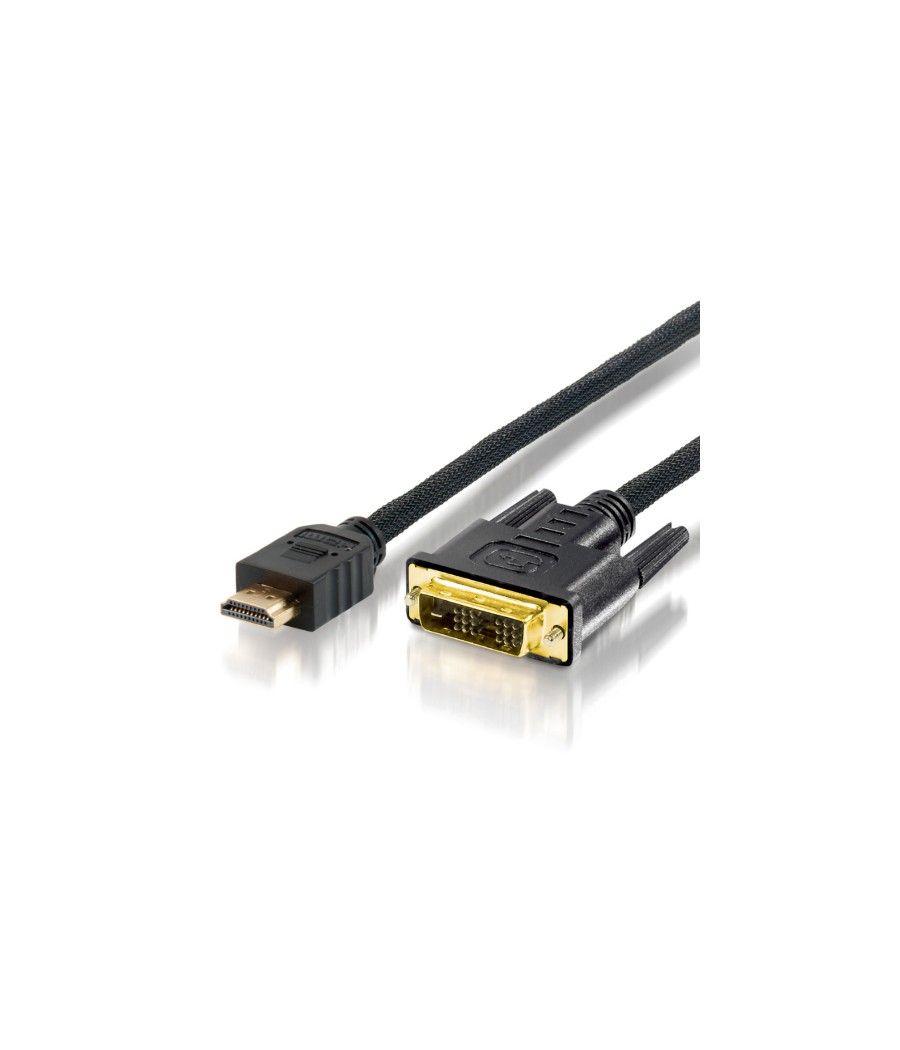 Cable hdmi equip macho a dvi macho  3m - Imagen 1