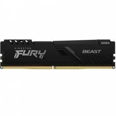 Memoria ddr4 16gb kingston - 3600mhz - pc4 28800 - fury beast negro - cl 18 - 1.35v - Imagen 1